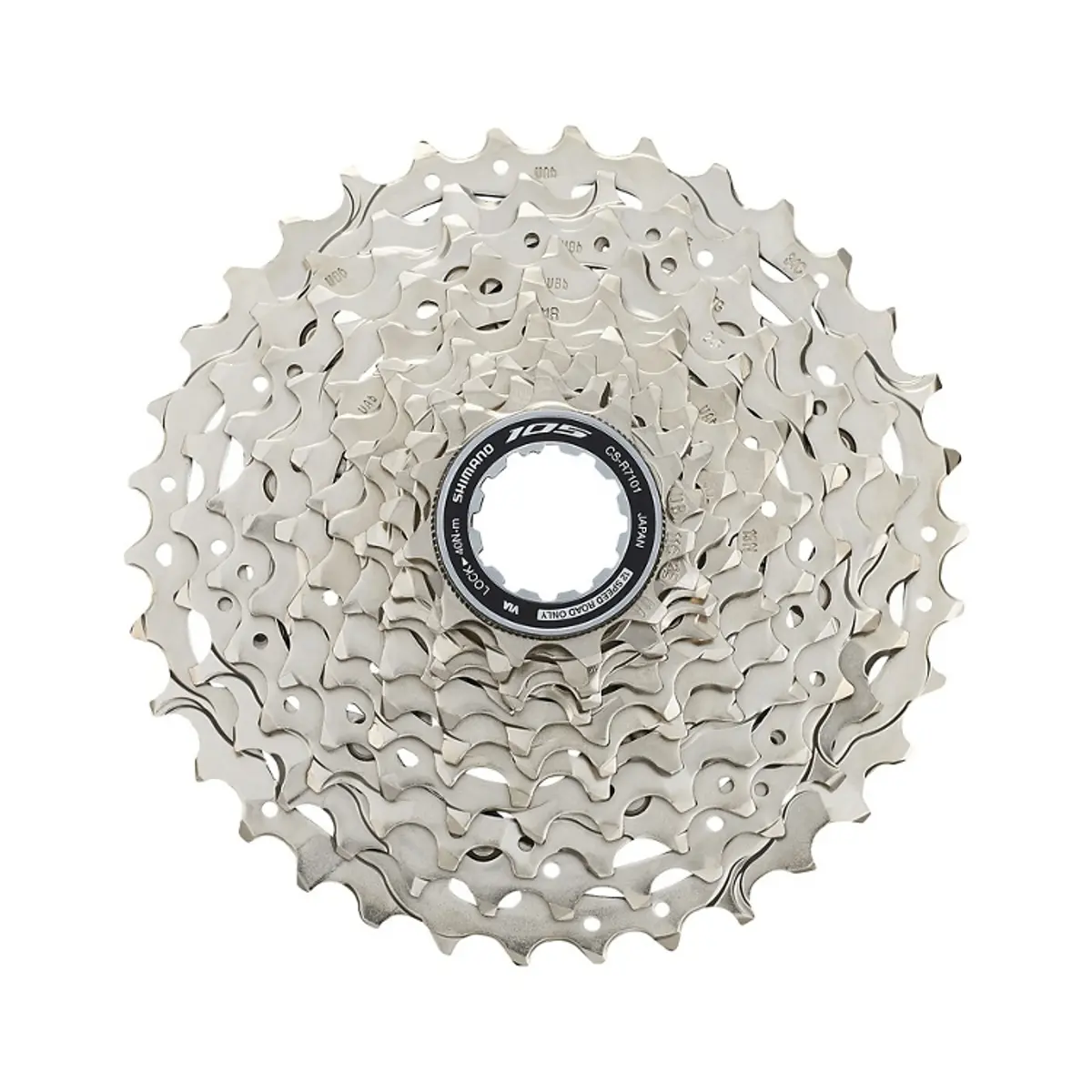 Shimano 105 CS-R7101-12 Cassette 12-Speed 11-34T — afbeelding 1