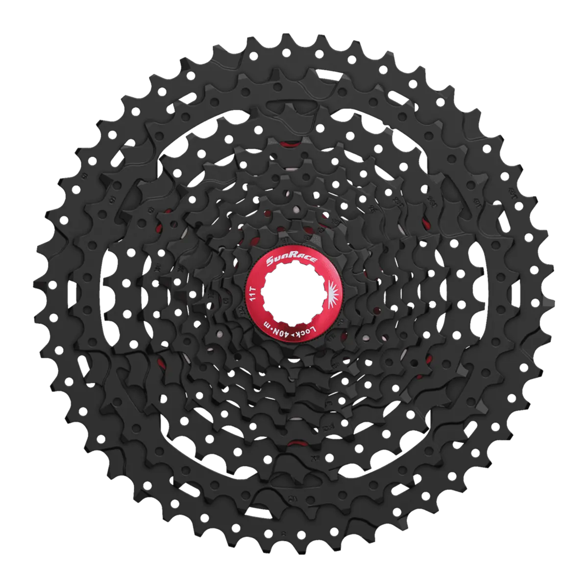 SunRace MX CSMX3 Cassette 10-Speed 11-42T — afbeelding 1