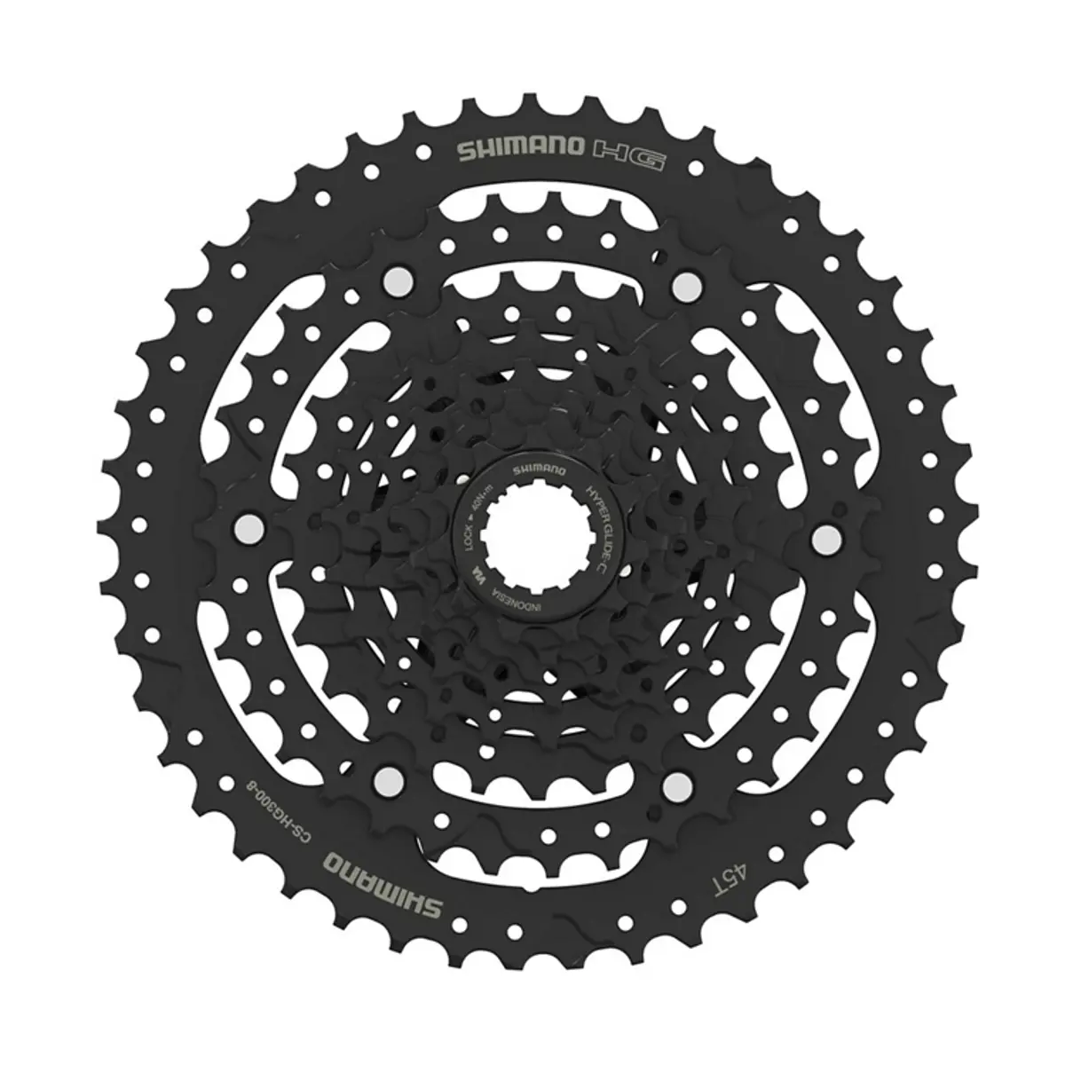 Shimano CS-HG300-8 Cassette 8-Speed 11-45T — afbeelding 1